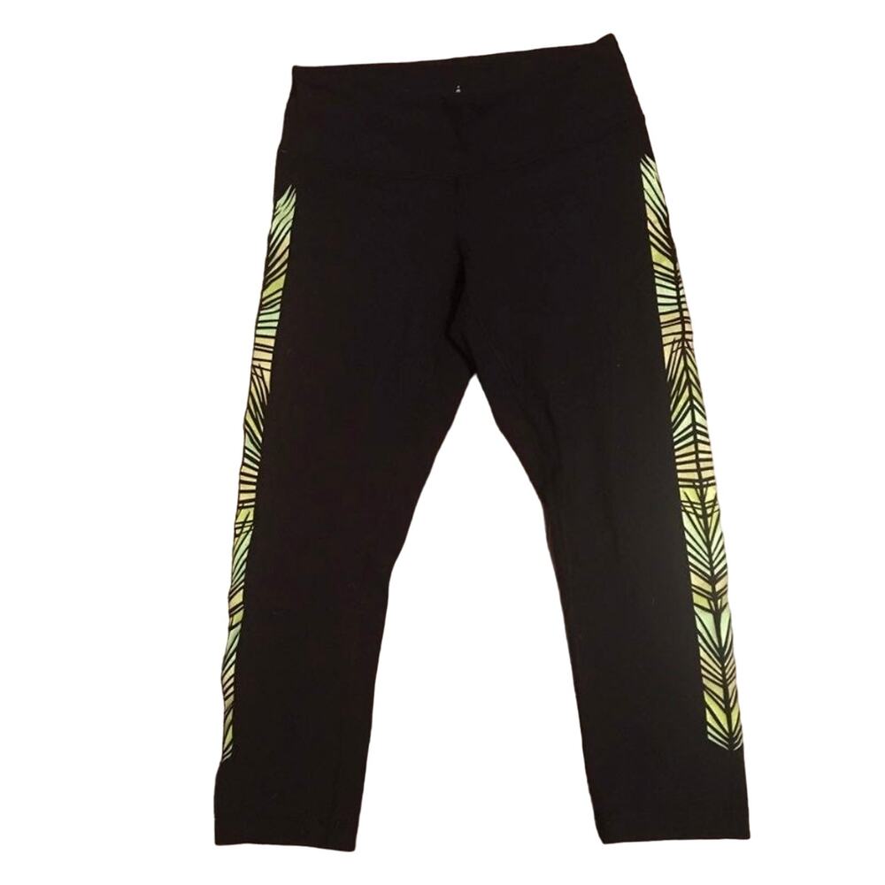 Lululemon Athletica Black Capri Leggings